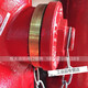 Outdoor fire hydrant accessories copper connector fire hydrant connector plug side cover tooth buckle outlet cover accessories 100/DN65*65*25 fire reel tee
