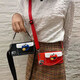阿法普 手提包华为nova13/12/11/10/9/8手机壳零钱包女款卡通芝麻街斜挎背包式挂绳零钱包防摔全包软壳 红底-红芝麻卡包-斜挎挂绳-手绳 华为nova11pro/nova11Ultra