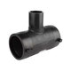 Zhuyun reducing tee PE pipe electrofusion pipe fittings electrofusion reducing tee one price 400-200