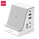 Deli 33670 wireless socket with USB wireless charging 15 watt power socket multi-function power strip 1.5m full length Deli wireless charging socket