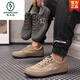 Woodpecker 3522 Nouvelles chaussures Chaussures de travail non glissantes pour l'usure de l'usure pour l'assurance de travail masculine Low-top Construction Chaussures Single Grey 39