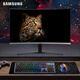 Samsung (SAMSUNG) 27-inch FHD 60hz curved low blue light flicker-free FreeSync wall-mountable narrow bezel office computer monitor C27R502