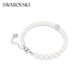 Swarovski Remix Variety Magic Chain Bracelet Women's Light Luxury Gift for Girlfriend Couple Women's Imitation Crystal Imitation Pearl Bracelet White 5669529