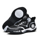 Phantom 3 basketball shoes for boys’ shoes for children and teenagers’ sports shoes for students’ leather surface non-slip Kobe junior high school students’ sneakers 866 black and white mesh - air cushion model 36 sizes Follow to send basketball socks + fluorescent bracelets