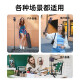 W/P [USA] Selfie stick telescopic tripod pan/tilt anti-shake artifact 360-degree rotation multi-functional outdoor travel mobile phone holder Bluetooth remote control suitable for Huawei Xiaomi wp [1.6m upgraded cold shoe black] integrated concealment丨anti-shake without shaking丨one-button opening and closing
