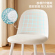 
Lin's Home Dining Chair Household Stool Backrest Chair Rental Small Apartment Living Room Household Lin's Wood Industry LS841S1 [Blue] LS841S1-D Dining Chair