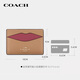 蔻驰（COACH）【品牌直供】女士LIP便携式手拿卡包证件包拼色皮革CW926IMWQB-FW
