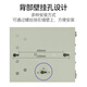 FiberHome烽火4口/8口/12口光纤终端盒壁挂式尾纤光缆熔接盒盘SC/FC/LC LC单模满配8芯-4口