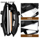 CavlslKcat canvas briefcase men's handbag casual business office computer bag large capacity business trip shoulder crossbody backpack black large bag 15.6 inches 39*11*29cm
