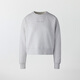
Canada Goose Muskoka Women's casual brushed round neck sweater pullover sweatshirt 7063W 1342 Flower gray silver birch color M