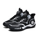 Phantom 3 basketball shoes for boys’ shoes for children and teenagers’ sports shoes for students’ leather surface non-slip Kobe junior high school students’ sneakers 866 black and white mesh - air cushion model 36 sizes Follow to send basketball socks + fluorescent bracelets