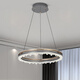 
Sendlanode light luxury chandelier living room headlights fashionable smart simple dining room bedroom LED chandelier 9721-8+6+4 eccentric circle