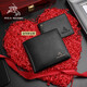 Paul mesid para hombres billetera para hombres billet de cuero cortos para hombres de cuero de moda