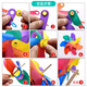 Parents children's toys 3-6 years old baby colorful windmill toys large windmill camping outdoor outdoor toys atmosphere props