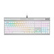 USCORSAIR K70 PRO RGB Mechanical Keyboard Gaming Keyboard Cherry Axle K70 RGB PRO White OPX Axle