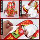Ruishengxiang Cross-Stitch Insiles, защищенные от запаха, самостоятельные стельки для ручной сшивки с надписью с иглами и полуфабрикатыми продуктами Полномерные продукты Полный стиль Новый стиль 686 Вход и выход на выход 37 размеров 37