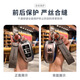 岚说适用标致408钥匙套308东风标志3008 4008 2008女扣508l汽车5008包 标致D款-折叠2键-车标金属扣