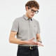 Sept Wolf [Ice Ammoniac Fense cool] T-shirt à manches courtes T-shirt masculin Business Casual Polo T-shirt Men's Abel Clothes Top 003 (Grey moyen) 1D1D30606137 XL 175 / 92A
