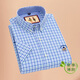 
MASTER POLO American Paul official brand pure cotton free plaid short-sleeved shirt men's summer men's business casual shirt D2629 41/180/XL
