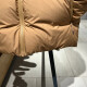 Adidas Down Jacket Men's 2024 Autumn and Winter New Sportswear Fashionable Warm Caplaed Men's Casual Chaqueta Jv6189 Desert Brown S