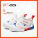 Carter Rabbit Children's Sandals Sommer Moskito -Abstoßungsfunktion Kinderschuhe Baby Kleinkindschuhe atmungsable Mesh Schuhe Baby Cave Schuhe Weiß blau rot - Moskito -Abstoßung 25 innere Länge 15,5 cm Fuß Länge 14,3-14,9