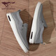 
Seven Wolves men's shoes canvas shoes men's casual shoes summer shoes men's breathable and versatile one-foot laziness shoes old Beijing cloth shoes gray 9443 42