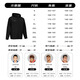 Under Armor UA Sports Jacket Men's Early Spring Velvet Hooded Woven Jacket Outdoor Windproof Casual Sportswear Black 24600408-001 XL (Recommended weight 160-180Jin Jin equals 0.5 kg)