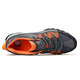 
Humtto outdoor hiking shoes four seasons wear-resistant non-slip casual shoes mesh breathable hiking shoes light hiking shoes dark gray/orange men-755 (breathable large hole) 44