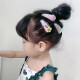 Jiuaijiu children's hairpin girls cute quicksand sequins baby hairpin bangs bb clip girls hair accessories flowers and fruits 10 pieces