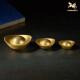 Kupfer Master <echte Goldbeschichtung feste Kupferzutaten> Wohnzimmer Desktop Kupferschmuck Home Dekoration Handwerk Geschenke Real Gold Plattierung Massive Kupferzutaten Medium 6 Sets