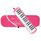 Chimei Mouth Organ 37/32 Key Children's Mouth Organ Classroom Teaching Professional Playing Mouth Organ 32 Key Little Beauty-Pink (EVA Box)