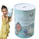 
Piggy bank, only enter but not exit, the super large piggy bank, the classic black creative gift SN3886, the super large flamingo plays in the water