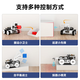 幻尔micro:bit机器人Qtruck寻迹巡线避障搬运智能小车少儿创客教育套件可编程机器人履带小车 白色（含micro:bit V2主板）