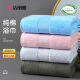 Toalla de baño de gracia algodón cómodo toalla de baño en espesas suave algodón de algodón oscuro 1407036036014070 [algodón] azul; 140*70CM360G 360G140*70cm