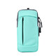 Gu Jianmu running and mountaineering mobile phone arm bag outdoor sports pu leather waterproof 7-inch arm strap fitness cycling equipment wrist bag sky blue
