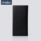 Jinlilai leather goods men's wallet simple long top layer cowhide wallet business card bag light business leather bag merchant shopping mall same style 99K8-Black