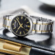 Casio (Casio) Mira la serie de puntos para hombres de cuarzo simple y de moda Watch MTP-1381G-1A
