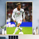 Yunmao digital oil painting DIY oil painting hand-filled characters coloring hand-painted decorative painting football star Messi wz3937 Messi 60*80cm (solid wood inner frame) (solid wood inner frame +