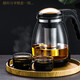 Jingkodi teapot glass high temperature resistant thickened large capacity tea kettle household health tea set large boiling water teapot 1500ml 1500ml-2600ml