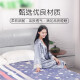 Red Bean Electric Blanket Double Dual Control Temperature Adjustment 1.2m 1.5m 1.8m 2m Extra Thickened Waterproof Household Electric Mattress Red Bean - Comfort Suede - Intelligent Timing Double Dual Control Length 1.8m Width 1.5m