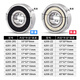 
Deep groove ball Bearing 6200 6201 6202 6203 6204 6205 6206 6207 6208 6208-2RS-Low speed-Size 40*80*18 Others
