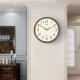 
SEIKO Seiko Clock Living Room Wall Quartz Clock Chinese Light Luxury Watch Creative Home Modern Simple No Punching QXA695B (Recommended by the store manager)