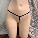 T-string sexy one-thread ultra-small tightening abalone line one-string thong underwear showing 2325 black