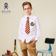 Eton Gide College Style 2022 Spring Boys' Shirt Long Sleeve Children's Shirt 16C156 140cm