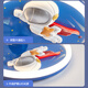 Menghu boy and girl room lamps children bedroom creative astronaut 360 degree shaking head 6-speed wind speed smart fan light 9195 astronaut fan-offline smart voice