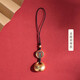 Son élan: accessoires de pendentif de longe de téléphonie mobile, chaîne de téléphonie mobile en laiton, pendentif court de la corde anti-perdure, shajin quinqueux gourde de dieu de richesse, gourde de clés USB