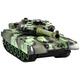 Symper gesture sensing tank remote control vehicle children's toys can be fired T90 military battle model boy birthday gift 6-way tracked tank [green] sound and light model standard [a set of rechargeable batteries]
