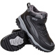 Zuli Jianai Daddy alte Männerschuhe für Herren Winter wasserdichte Baumwollschuhe Schneeschuhe Anti-Rutsch-Kee-Resistant Daddy's Schuhe verdickte Wolle und Vlies warme Sportarten HC9209 Herren Big Cotton Black 41 (255 mm)
