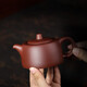 Centennial Liyong Yixing purple clay pot pure handmade raw ore purple clay well railing pot kungfu tea set teapot household 180ml