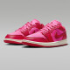 Nike (NIKE) Jordan 1 Low SE Silk Satin Cushioning Comfortable Breathable Women's Board Shoes Low Top Sports Casual Shoes Red FB9893-600 38.5